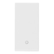 Tasta, 1M, neutru, alb, Vimar, NEVE, UP, 09021.N
