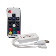 Controller, LED, 3X10W, 5V, DC, RF, RGB, USB, cu, telecomanda, IP44, Elmark, 99LEDDIMMER5V2 Controller, LED, 3X10W, 5V, DC, RF, RGB, USB, cu, telecomanda, IP44, Elmark, 99LEDDIMMER5V2