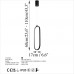 Pendul Can Negru - imaginea produsului 119FRS1525 din categoria Lampadare