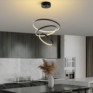 Lustra Simit negru, LED - Vezi Detalii Complete Lustra Simit negru, LED - imaginea produsului din categoria