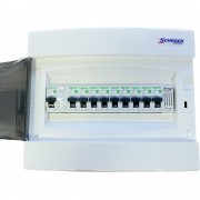 Tablou electric complet echipat cu 9 circuite Schneider, o sonerie si deferential 25A Tablou electric complet echipat cu 9 circuite Schneider, o sonerie si deferential 25A