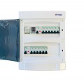Tablou electric echipat cu 12 circuite, protectie diferentiala, protectie supratensiune, protectie suprasarcina, Schneider