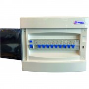 Tablou electric complet echipat cu 9 circuite, o sonerie si diferential 25A , Schrack Tablou electric complet echipat cu 9 circuite, o sonerie si diferential 25A , Schrack