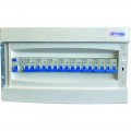 Tablou electric complet echipat pentru apartament, casa, cu 8 circuite si un diferential de 25A , Schrack