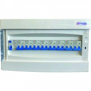 Tablou electric complet echipat pentru apartament, casa, cu 8 circuite si un diferential de 25A , Schrack