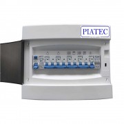 Tablou electric, complet echipat cu 4 circuite, o sonerie, un diferential de 25A , Schrack Tablou electric, complet echipat cu 4 circuite, o sonerie, un diferential de 25A , Schrack