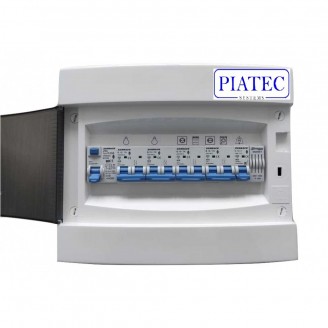 Tablou electric, complet echipat cu 4 circuite, o sonerie, un diferential de 25A , Schrack Tablou electric, complet echipat cu 4 circuite, o sonerie, un diferential de 25A , Schrack