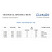 Spot, pentru, sina, electrica, 2, linii, 230V, Sky, TL5, 1, X, GU10, Gri, IP40, Elmark, 93TL5LEDGR