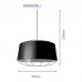 Pendul, Model Andrea, Negru/Auriu, 1 X E27, 230V, IP20, Abajur, Textil, Elmark, 955ANDREA1/BL - Vezi Detalii Complete Pendul, Model Andrea, Negru/Auriu, 1 X E27, 230V, IP20, Abajur, Textil, Elmark, 955ANDREA1/BL - imaginea produsului 955ANDREA1/BL din categoria Pendule