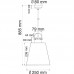 Pendul, Model Nova, Alb, 6W, 300 lm, Lumina Neutra, 4000K, 230V, Abajur, Metal, IP20, Horoz, 0PDN-020-003-0006-010 Pendul, Model Nova, Alb, 6W, 300 lm, Lumina Neutra, 4000K, 230V, Abajur, Metal, IP20, Horoz, 0PDN-020-003-0006-010