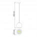 Pendul, Model Astra-15, Rosu, 15W, 857 lm, Lumina Rece, 6000K, 230V, Abajur, Aluminiu, IP20, Horoz, PNDLMP-0871015051 - imaginea produsului PNDLMP-0871015051 din categoria Pendule