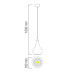 Pendul, Model Avensis-15, Rosu, 15W, 1520 lm, Lumina Rece, 6000K, 230V, Abajur, Aluminiu, IP20, Horoz, PNDLMP-0874015051- - imaginea produsului PNDLMP-0874015051- din categoria Pendule