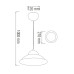 Pendul, Model Alya, Roz, 15W, 1200 lm, Lumina Neutra, 4000K, 230V, Abajur, Aluminiu / Sticla, IP20, Horoz, 0PDN-020-005-0015-030 Pendul, Model Alya, Roz, 15W, 1200 lm, Lumina Neutra, 4000K, 230V, Abajur, Aluminiu / Sticla, IP20, Horoz, 0PDN-020-005-0015-030