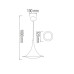 Pendul, Model Mira, Roz, 15W, 1200 lm, Lumina Neutra, 4000K, 230V, Abajur, Aluminiu / Sticla, IP20, Horoz, 0PDN-020-004-0015-030 Pendul, Model Mira, Roz, 15W, 1200 lm, Lumina Neutra, 4000K, 230V, Abajur, Aluminiu / Sticla, IP20, Horoz, 0PDN-020-004-0015-030