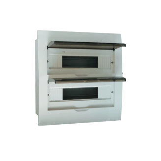 Tablou, Pentru Apartament, Ingropat, 24 Module, IP40 Tablou, Pentru Apartament, Ingropat, 24 Module, IP40