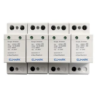 Descarcator catodic TIP,- X/3P+N In 12,5kA 64504 Elmark