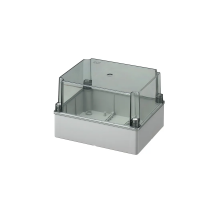 CUTIE DE JONCȚIUNE EC440 240X190X160MM CAPAC TRANSPARENT, IP56 CUTIE DE JONCȚIUNE EC440 240X190X160MM CAPAC TRANSPARENT, IP56