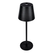 Veioza LED ZARA, dimabila, cu baterie, IP44, 3W, neagra, Elmark, 955ZARA1TL/BL Veioza LED ZARA, dimabila, cu baterie, IP44, 3W, neagra, Elmark, 955ZARA1TL/BL