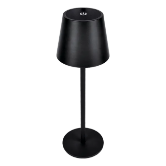 Veioza LED ZARA, dimabila, cu baterie, IP44, 3W, neagra, Elmark, 955ZARA1TL/BL Veioza LED ZARA, dimabila, cu baterie, IP44, 3W, neagra, Elmark, 955ZARA1TL/BL