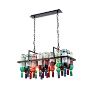 Candelabru Bottles 2xE27 780x300mm Elmark 955BOTTLES2 Candelabru Bottles 2xE27 780x300mm Elmark 955BOTTLES2