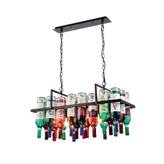 Candelabru Bottles 2xE27 780x300mm Elmark 955BOTTLES2 Candelabru Bottles 2xE27 780x300mm Elmark 955BOTTLES2