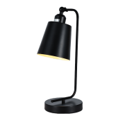 Veioză Derek 1xE27 negru Elmark 955DEREK1T/BL Veioză Derek 1xE27 negru Elmark 955DEREK1T/BL