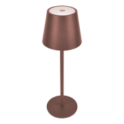 Veioza LED ZARA dimmabila cu baterie IP44 3W cupru Elmark 955ZARA1TL/CO Veioza LED ZARA dimmabila cu baterie IP44 3W cupru Elmark 955ZARA1TL/CO