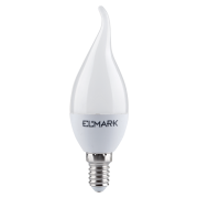Bec LED Flame 6W E14 230V 4000K 110lm/W Elmark 99LED753NEW