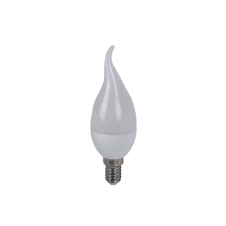 Bec LED flacara 6W E14 230V 2700K 110lm/W Elmark 99LED754NEW