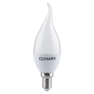Bec LED Flame 6W E14 230V 6400K 110lm/W Elmark 99LED820NEW