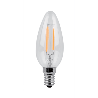Bec LED lumanare C35 filament 5W E14 230V 4000K Elmark 99LED829W