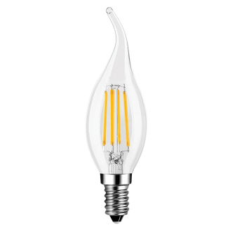 Bec LED filament flacara reglabil 5W E14 2700K Elmark 99LED886WW Bec LED filament flacara reglabil 5W E14 2700K Elmark 99LED886WW