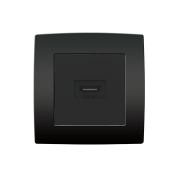 Priză HDMI antracit gama City Elmark 193747 Priză HDMI antracit gama City Elmark 193747