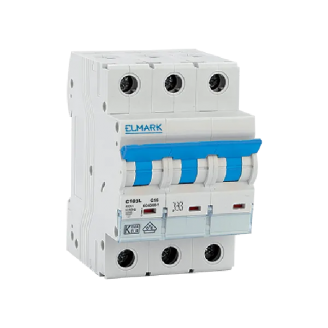 Siguranta electrica automata Elmark NEW MCB C103L 25A 3P 10kA Curba B 41308C/B