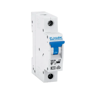 Siguranta electrica automata Elmark NEW MCB C61N 6A 1P 6kA Curba B 41506C
