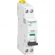Acti9, iC40N, Intreruptor automat, 1P+N, Curba B, 20A 6kA/10kA, Schneider, A9P44620 Acti9, iC40N, Intreruptor automat, 1P+N, Curba B, 20A 6kA/10kA, Schneider, A9P44620