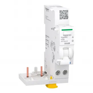 Acti9 AFDD, Bloc auxiliar detectie arc electric si protectie diferentiala, 25A, 30mA tip A-SI, pentru iC60 2P, Schneider, A9TYB4225 Acti9 AFDD, Bloc auxiliar detectie arc electric si protectie diferentiala, 25A, 30mA tip A-SI, pentru iC60 2P, Schneider, A9TYB4225