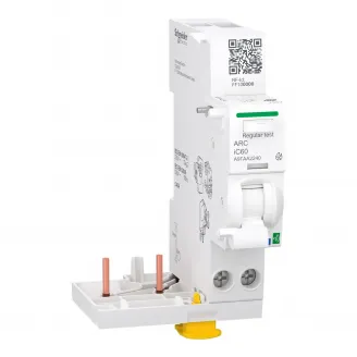 Acti9 Active AFDD, Bloc auxiliar detectie arc electric cu Powertag, 40A, pentru iC60 2P, Schneider, A9TAA2240 Acti9 Active AFDD, Bloc auxiliar detectie arc electric cu Powertag, 40A, pentru iC60 2P, Schneider, A9TAA2240