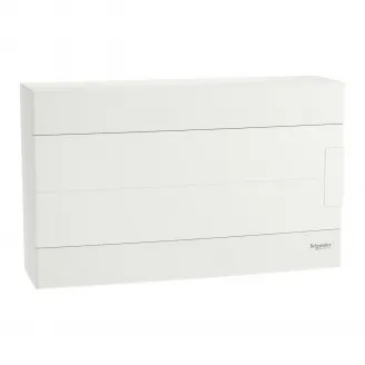 Easy9EU, Cofret cu montaj aparent, 1x18 Module, usa alba, cu 2 blocuri terminale EZ9EUD118 Easy9EU, Cofret cu montaj aparent, 1x18 Module, usa alba, cu 2 blocuri terminale EZ9EUD118