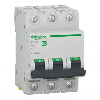 Easy9 Intreruptor automat siguranta 3P 4500 A C 50A Schneider EZ9F32350