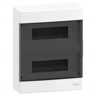 Easy9EU, Cofret cu montaj aparent, 2x12 Module, usa fumurie, cu 2 blocuri terminale EZ9EUC212 Easy9EU, Cofret cu montaj aparent, 2x12 Module, usa fumurie, cu 2 blocuri terminale EZ9EUC212