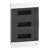 Easy9EU, Cofret cu montaj incastrat, 3x12 Module, usa fumurie, cu 2 blocuri terminale EZ9EUA312 Easy9EU, Cofret cu montaj incastrat, 3x12 Module, usa fumurie, cu 2 blocuri terminale EZ9EUA312