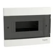 Easy9EU, Cofret cu montaj incastrat, 1x8 Module, usa fumurie, cu 2 blocuri terminale EZ9EUA108 Easy9EU, Cofret cu montaj incastrat, 1x8 Module, usa fumurie, cu 2 blocuri terminale EZ9EUA108