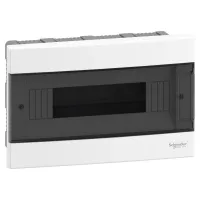 Easy9EU, Cofret cu montaj incastrat, 1x12 Module, usa fumurie, cu 2 blocuri terminale EZ9EUA112 Easy9EU, Cofret cu montaj incastrat, 1x12 Module, usa fumurie, cu 2 blocuri terminale EZ9EUA112