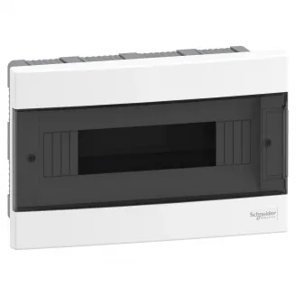 Easy9EU, Cofret cu montaj incastrat, 1x12 Module, usa fumurie, cu 2 blocuri terminale EZ9EUA112 Easy9EU, Cofret cu montaj incastrat, 1x12 Module, usa fumurie, cu 2 blocuri terminale EZ9EUA112