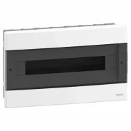 Easy9EU, Cofret cu montaj incastrat, 1x18 Module, usa fumurie, cu 2 blocuri terminale EZ9EUA118 Easy9EU, Cofret cu montaj incastrat, 1x18 Module, usa fumurie, cu 2 blocuri terminale EZ9EUA118