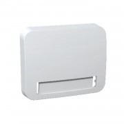 Accesoriu, Clapa, cu, porteticheta, IP44, Alb, Schneider, Cedar, Plus, WDE000506