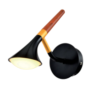 Aplica, de, perete, Duncan, LED, integrat, 5W, 350, lm, 230V, Lumina, calda, 3000K, Negru/Lemn, Metal-Policarbonat, IP40, Elmark, 955DUNCAN1W Aplica, de, perete, Duncan, LED, integrat, 5W, 350, lm, 230V, Lumina, calda, 3000K, Negru/Lemn, Metal-Policarbonat, IP40, Elmark, 955DUNCAN1W