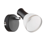 Aplica, de, perete, Eddy, 1, X, E14, 230V, Negru, Metal-Sticla, IP20, Elmark, 955EDDY1W/BL Aplica, de, perete, Eddy, 1, X, E14, 230V, Negru, Metal-Sticla, IP20, Elmark, 955EDDY1W/BL