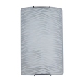 Aplica, de, perete, Eros, 2, X, E27, 230V, Alb/Negru, Metal-Sticla, IP20, Elmark, 958970